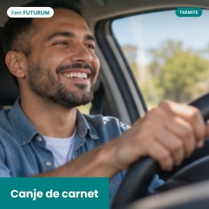 Canje de carnet de conducir extranjero