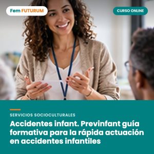 Accidentes infant. Previnfant guía formativa para la rápida actuación en accidentes infantiles – curso online Fem FUTURUM