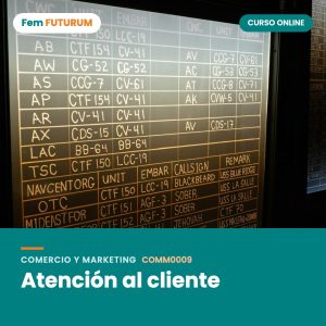 Atención al cliente – curso online Fem FUTURUM