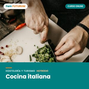 Cocina italiana – curso online Fem FUTURUM