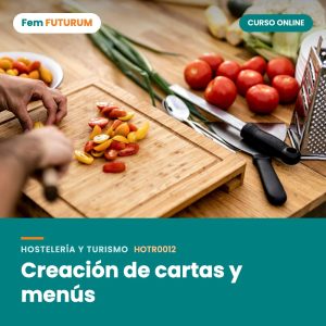 Creación de cartas y menús – curso online Fem FUTURUM