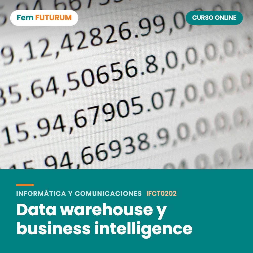 Data warehouse y business intelligence – curso online Fem FUTURUM