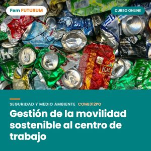 Gestión de la movilidad sostenible al centro de trabajo – curso online Fem FUTURUM