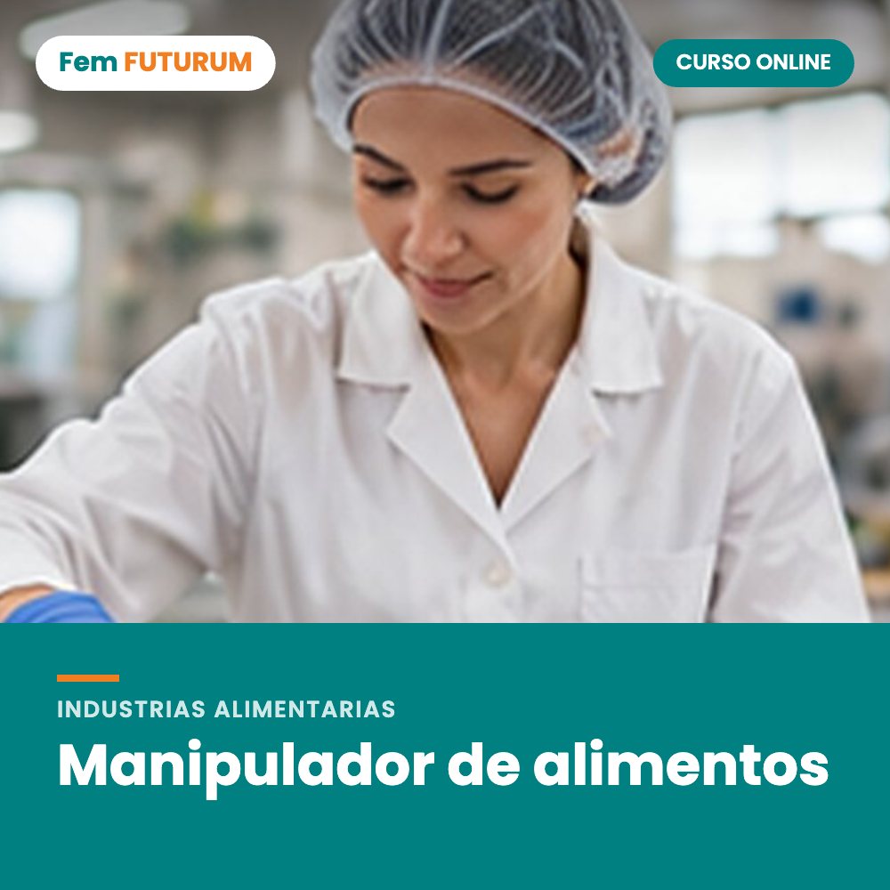 Manipulador de alimentos – curso online Fem FUTURUM