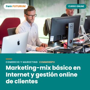 Marketing-mix básico en Internet y gestión online de clientes – curso online Fem FUTURUM