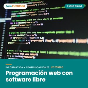 Programación web con software libre – curso online Fem FUTURUM