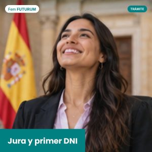 Jura de nacionalidad y primer DNI