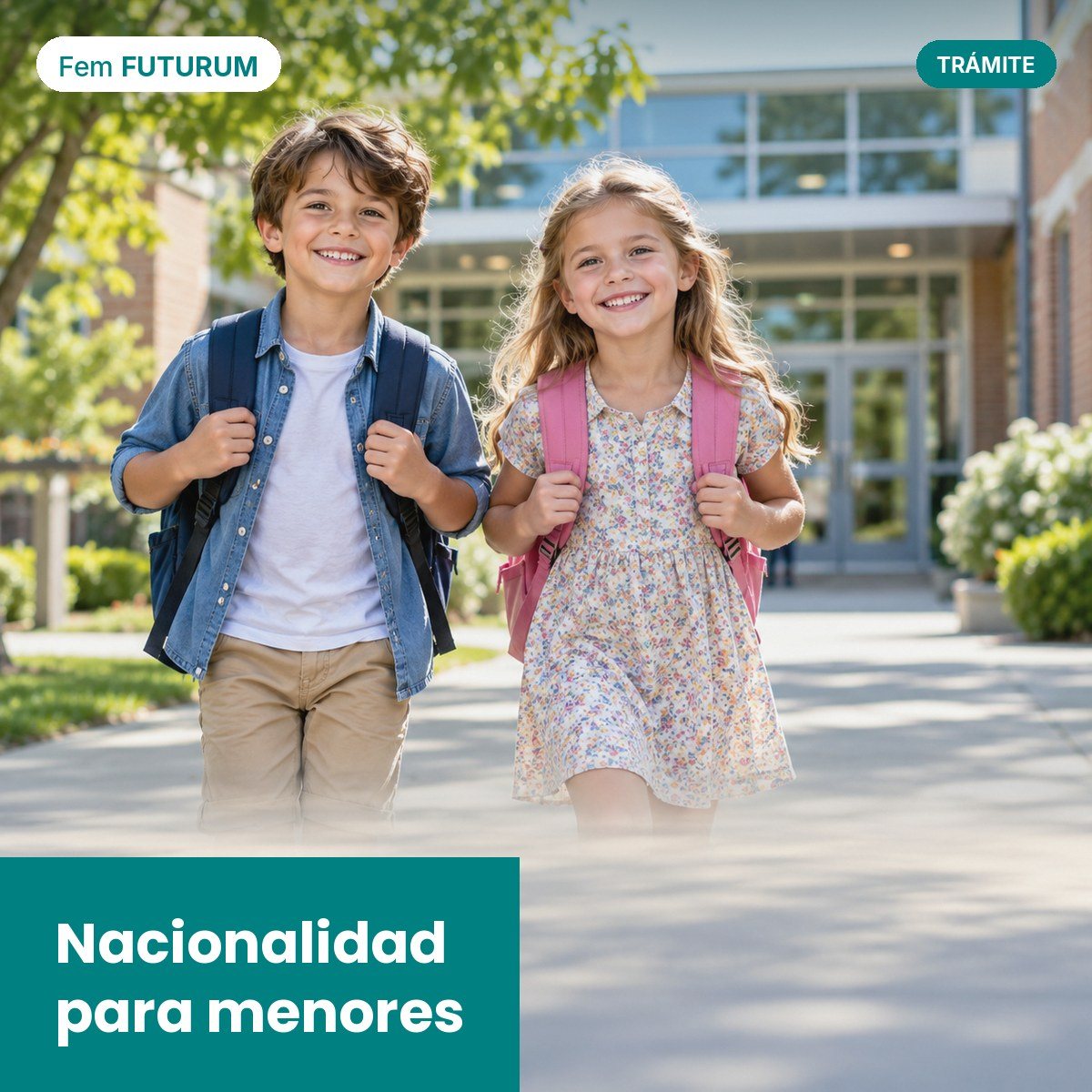 Nacionalidad para hijos menores